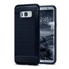 Силиконов калъф / гръб / TPU за Samsung Galaxy S8 Plus G955 - тъмно син / carbon