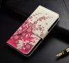 Кожен калъф Flip тефтер Flexi със стойка за Samsung Galaxy J7 2017 J720 - Peach Blossom