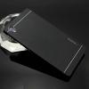 Луксозен твърд гръб MOTOMO за Sony Xperia M4 / M4 Aqua - черен