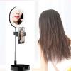 Live Beauty LED Ring Lamp 12W / Осветление за грим ,TikTok, streaming, video chat - черна