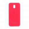 Силиконов калъф / гръб / TPU за Samsung Galaxy J5 2017 J530 - розов / брокат
