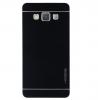 Луксозен твърд гръб / капак / MOTOMO за Samsung Galaxy A5 SM-A500F / Samsung A5 - черен