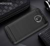 Силиконов калъф / гръб / TPU за Moto G5S - черен / carbon