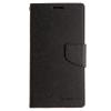  Луксозен кожен калъф Flip тефтер със стойка MERCURY Fancy Diary за HTC Desire 620 - черен