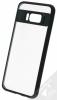 Луксозен гръб USAMS MANT Series за Samsung Galaxy S8 Plus G955 - прозрачен / черен кант
