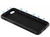 Силиконов гръб TPU Hybrid с твърда част за Apple iPhone 6 / iPhone 6S - черен