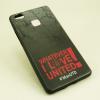 Луксозен силиконов калъф/ гръб / TPU за Huawei P9 Lite -черен / Manchester United / I Love United