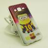 Луксозен ултра тънък силиконов калъф / гръб / TPU Ultra Thin за Samsung Galaxy J5 J500 - Minion / Messi