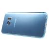 Ултра тънък силиконов калъф / гръб / TPU Ultra Thin за Samsung Galaxy S7 Edge G935 - прозрачен / син