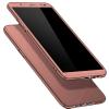 Твърд гръб Magic Skin 360° FULL за Huawei Y5 2017 / Y6 2017 - Rose Gold