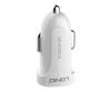 Mини USB зарядно за кола / Mini Smart USB Car Charger Adapter LDINIO DL-C17 DC12-24V 5V/1A 1000mAh - бял