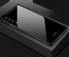 Луксозен стъклен твърд гръб за Samsung Galaxy A50 / A50S / A30S  - черен