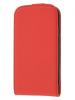 Кожен калъф тип Flip за Samsung GALAXY S3 I9300 / Samsung SIII I9300 - Червен