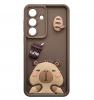 Силиконов 3D case Samsung Galaxy A17 5G / Samsung A26 capybara / Капибара