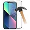 3D full cover Tempered glass Full Glue screen protector Samsung Galaxy A05s / Извит стъклен скрийн протектор с лепило от вътрешната страна за Samsung Galaxy A05s - черен кант