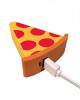 Универсална външна батерия / Universal Power Bank 2.1A Doble USB 8800mAh - Pizza 