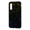 Луксозен силиконов калъф / гръб / TPU за Huawei P20 - метеор / жълто със синьо