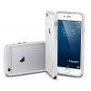 Луксозен бъмпер / Bumper SPIGEN SGP Neo Hybrid EX за Apple iPhone 6 4.7'' - сив с бял кант