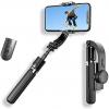 Селфи Стик Tripod L08 със захващащ стабилизатор и Bluetooth / Gimbal Stabilizer Selfie Stick Tripod L08 - черен