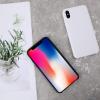 Луксозен гръб Silicone Case за Apple iPhone X / iPhone XS - бял