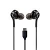 Оригинални стерео слушалки AKG / handsfree / за Samsung Galaxy A36 Type-C - черни