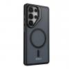 Удароустойчив хибриден кейс Etteri Morning Fog с Magsafe и стойка за Samsung Galaxy S26 Ultra - Черен