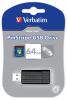 USB Flash памет Verbatim PinStripe 64 GB - черна