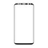 3D full cover Tempered glass screen protector за Samsung Galaxy S8 Plus / Извит стъклен скрийн протектор за Samsung Galaxy S8 Plus - черен