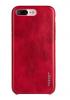 Луксозен гръб MOBEST Elite за Samsung Galaxy S7 Edge G935 - кожен / червен