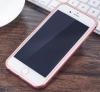 Луксозен алуминиев бъмпер с твърд гръб Magic Skin за Apple iPhone 6 / iPhone 6S - розов