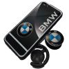 Луксозен твърд гръб 3in1 с Popsocket за Samsung Galaxy S8 G950 - черен / BMW 