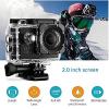 Водоустойчива екшън камера SPORTS CAM 4K Full HD H.264