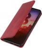 Кожен калъф Flip тефтер Magnetic Book със стойка за Xiaomi Redmi Note 14 Pro Plus - червен