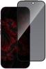 Privacy 5D full cover Tempered glass Full Glue screen protector iPhone 18 Pro / Стъклен скрийн протектор Privacy с лепило от вътрешната страна за iPhone 18 Pro - черен / прозрачен