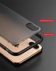 Луксозен твърд гръб ICE със силиконова рамка за Apple iPhone 11 Pro 5.8" - прозрачен / черен