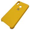 Оригинален гръб Silicone Cover за Huawei Honor 8X - жълт