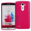 Силиконов калъф / гръб / TPU за LG G3 D850 - цикламен / гланц