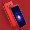 Силиконов калъф / гръб / TPU 360° за Samsung Galaxy S8 Plus G955 - червен / лице и гръб