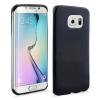 Силиконов калъф / гръб / TPU за Samsung Galaxy S6 Edge+ G928 / S6 Edge Plus - черен / гланц