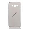 Ултра тънък силиконов калъф / гръб / TPU Ultra Thin за Samsung Galaxy J3 / J3 2016 J320 - прозрачен / сив