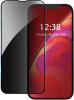 Privacy 5D full cover Tempered glass Full Glue screen protector Honor Magic8 Lite / Honor Magic 8 Lite / Извит стъклен скрийн протектор Privacy с лепило от вътрешната страна за Honor Magic8 Lite / Honor Magic 8 Lite / - черен / прозрачен