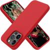 Луксозен силиконов калъф / гръб / Nano TPU кейс за Apple iPhone 13 Pro Max 6.7'' - червен