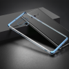 Луксозен силиконов калъф / гръб / TPU Baseus Shining Case за Samsung Galaxy Note 9 - прозрачен / син кант