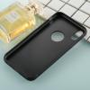 Луксозен стъклен твърд гръб за Apple iPhone X - червен