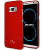Луксозен силиконов калъф / кейс / TPU Mercury GOOSPERY Jelly Case за Samsung Galaxy S8 G950 - червен