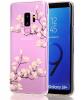 Силиконов калъф / гръб / TPU за Samsung Galaxy A6 Plus - прозрачен / Magnolia