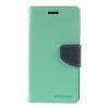 Кожен калъф Flip тефтер Mercury GOOSPERY Fancy Diary със стойка за Samsung Galaxy Note 3 Neo N7505 - зелен