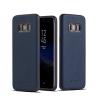 Луксозен кожен гръб G-Case Duke Series за Samsung Galaxy Note 8 N950 - син