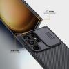 Оригинален Твърд кейс Nillkin Camshield Pro за Samsung Galaxy S24 Ultra - черен гръб Carbon