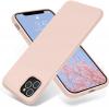 Луксозен силиконов калъф / гръб / Nano TPU за Apple iPhone 12 /12 Pro 6.1'' - телесен цвят